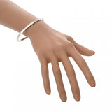 BVLGARI ブルガリ B.ZERO1 エッセンシャルブレスレット レディース K18ホワイトゴールド WG ブレスレット Aランク 中古 銀蔵