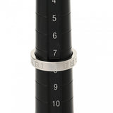 BVLGARI ブルガリ ブルガリブルガリリング 1Pダイヤ 8号 レディース K18ホワイトゴールド WG リング・指輪 Aランク 中古 銀蔵