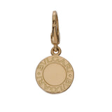 BVLGARI ブルガリ ブルガリブルガリ チャームブレスレット ダイヤ ユニセックス K18イエローゴールド YG ブレスレット Aランク 中古 銀蔵