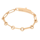 HERMES エルメス ケリーグルメット ブレスレット XS ユニセックス K18イエローゴールド YG ブレスレット Aランク 中古 銀蔵