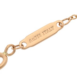 TIFFANY&Co. ティファニー Tスマイル ネックレス ミニ レディース K18ピンクゴールド PG ネックレス Aランク 中古 銀蔵