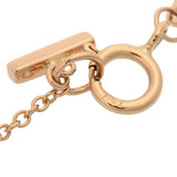 TIFFANY&Co. ティファニー Tスマイル ネックレス ミニ レディース K18ピンクゴールド PG ネックレス Aランク 中古 銀蔵