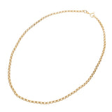 MIKIMOTO ミキモト レディース K18イエローゴールド YG ネックレス Aランク 中古 銀蔵