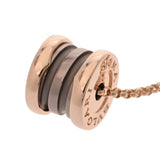 BVLGARI ブルガリ B-ZERO1 ローマ ネックレス レディース K18ピンクゴールド PG メタル ネックレス Aランク 中古 銀蔵