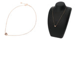 BVLGARI ブルガリ B-ZERO1 ローマ ネックレス レディース K18ピンクゴールド PG メタル ネックレス Aランク 中古 銀蔵