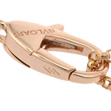BVLGARI ブルガリ B-ZERO1 ローマ ネックレス レディース K18ピンクゴールド PG メタル ネックレス Aランク 中古 銀蔵