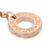 BVLGARI ブルガリ B-ZERO1 ローマ ネックレス レディース K18ピンクゴールド PG メタル ネックレス Aランク 中古 銀蔵