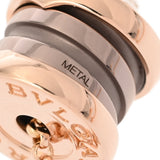BVLGARI ブルガリ B-ZERO1 ローマ ネックレス レディース K18ピンクゴールド PG メタル ネックレス Aランク 中古 銀蔵