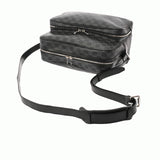 LOUIS VUITTON ルイヴィトン ダミエグラフィット イオ ブラック N45252 メンズ ダミエグラフィットキャンバス ショルダーバッグ ABランク 中古 銀蔵