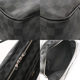 LOUIS VUITTON ルイヴィトン ダミエグラフィット イオ ブラック N45252 メンズ ダミエグラフィットキャンバス ショルダーバッグ ABランク 中古 銀蔵