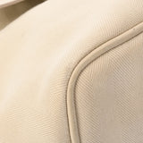 HERMES エルメス ヴァルパライソ PM クレ □K刻印(2007年頃) レディース トワルシェブロン/ヴォーグミ ハンドバッグ Bランク 中古 銀蔵