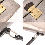 LOUIS VUITTON ルイヴィトン スプリングストリート PM 2WAY シャンパーヌメタリゼ M90502 レディース ヴェルニ モノグラムキャンバス ハンドバッグ Bランク 中古 銀蔵