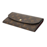 LOUIS VUITTON ルイヴィトン モノグラム ポルトフォイユ エミリー フューシャ M60697 ユニセックス モノグラムキャンバス 長財布 Aランク 中古 銀蔵