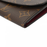 LOUIS VUITTON ルイヴィトン モノグラム ポルトフォイユ エミリー フューシャ M60697 ユニセックス モノグラムキャンバス 長財布 Aランク 中古 銀蔵