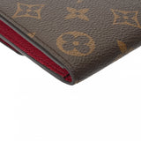 LOUIS VUITTON ルイヴィトン モノグラム ポルトフォイユ エミリー フューシャ M60697 ユニセックス モノグラムキャンバス 長財布 Aランク 中古 銀蔵