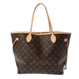 LOUIS VUITTON ルイヴィトン モノグラム ネヴァーフル MM ブラウン スリーズ M46987 レディース モノグラムキャンバス トートバッグ 未使用 銀蔵