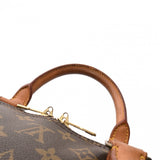 LOUIS VUITTON ルイヴィトン モノグラム キーポル バンドリエール 55 ブラウン M41414 ユニセックス モノグラムキャンバス ボストンバッグ Bランク 中古 銀蔵