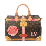 LOUIS VUITTON ルイヴィトン モノグラム スピーディバンドリエール 30 18年サマートランクコレクション ブラウン M41386 レディース モノグラムキャンバス ハンドバッグ ABランク 中古 銀蔵