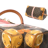 LOUIS VUITTON ルイヴィトン モノグラム スピーディバンドリエール 30 18年サマートランクコレクション ブラウン M41386 レディース モノグラムキャンバス ハンドバッグ ABランク 中古 銀蔵