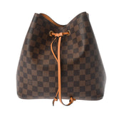 LOUIS VUITTON ルイヴィトン ダミエ ネオノエ サフラン N40213 レディース ダミエキャンバス ショルダーバッグ Aランク 中古 銀蔵