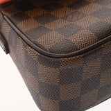 LOUIS VUITTON ルイヴィトン ダミエ レコレータ ブラウン N51299 レディース ダミエキャンバス ハンドバッグ Aランク 中古 銀蔵