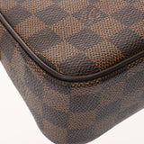 LOUIS VUITTON ルイヴィトン ダミエ レコレータ ブラウン N51299 レディース ダミエキャンバス ハンドバッグ Aランク 中古 銀蔵