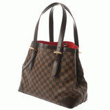 LOUIS VUITTON ルイヴィトン ダミエ ハムステッド MM ブラウン N51204 レディース ダミエキャンバス トートバッグ ABランク 中古 銀蔵
