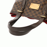 LOUIS VUITTON ルイヴィトン ダミエ ハムステッド MM ブラウン N51204 レディース ダミエキャンバス トートバッグ ABランク 中古 銀蔵
