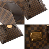 LOUIS VUITTON ルイヴィトン ダミエ ハムステッド MM ブラウン N51204 レディース ダミエキャンバス トートバッグ ABランク 中古 銀蔵