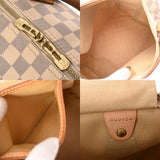 LOUIS VUITTON ルイヴィトン ダミエアズール アズ－ル スピーディバンドリエール30 ホワイト N41373 レディース ダミエアズールキャンバス ハンドバッグ Bランク 中古 銀蔵