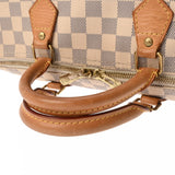 LOUIS VUITTON ルイヴィトン ダミエアズール アズ－ル スピーディバンドリエール30 ホワイト N41373 レディース ダミエアズールキャンバス ハンドバッグ Bランク 中古 銀蔵