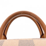 LOUIS VUITTON ルイヴィトン ダミエアズール アズ－ル スピーディバンドリエール30 ホワイト N41373 レディース ダミエアズールキャンバス ハンドバッグ Bランク 中古 銀蔵