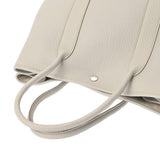HERMES エルメス ガーデンパーティ PM パールグレー □Q刻印(2013年頃) レディース ネゴンダ ハンドバッグ ABランク 中古 銀蔵