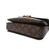 LOUIS VUITTON ルイヴィトン モノグラム ポシェットメティス MM 2WAY ブラウン M44875 レディース モノグラムキャンバス ハンドバッグ Bランク 中古 銀蔵