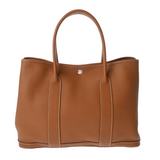 HERMES エルメス ガーデンパーティ PM ゴールド □M刻印(2009年頃) レディース ネゴンダ ハンドバッグ Aランク 中古 銀蔵