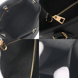 LOUIS VUITTON ルイヴィトン モノグラムアンプラント オンザゴー PM 2WAY ノワール M45653 レディース レザー ハンドバッグ Aランク 中古 銀蔵
