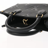 LOUIS VUITTON ルイヴィトン モノグラムアンプラント オンザゴー PM 2WAY ノワール M45653 レディース レザー ハンドバッグ Aランク 中古 銀蔵