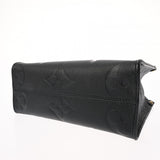 LOUIS VUITTON ルイヴィトン モノグラムアンプラント オンザゴー PM 2WAY ノワール M45653 レディース レザー ハンドバッグ Aランク 中古 銀蔵