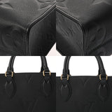 LOUIS VUITTON ルイヴィトン モノグラムアンプラント オンザゴー PM 2WAY ノワール M45653 レディース レザー ハンドバッグ Aランク 中古 銀蔵