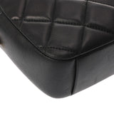CHANEL シャネル マトラッセ チェーンショルダー ブラック レディース ラムスキン ショルダーバッグ ABランク 中古 銀蔵