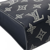 LOUIS VUITTON ルイヴィトン モノグラムシャドウ ガストンウェアラブルウォレット ネイビー/ブルー M83384 メンズ モノグラムシャドウ ショルダーバッグ Aランク 中古 銀蔵