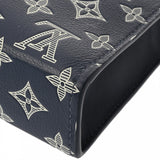 LOUIS VUITTON ルイヴィトン モノグラムシャドウ ガストンウェアラブルウォレット ネイビー/ブルー M83384 メンズ モノグラムシャドウ ショルダーバッグ Aランク 中古 銀蔵