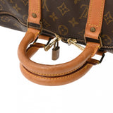 LOUIS VUITTON ルイヴィトン モノグラム キーポル 45 ブラウン M41428 ユニセックス モノグラムキャンバス ボストンバッグ Bランク 中古 銀蔵