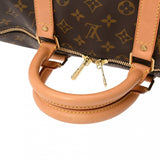 LOUIS VUITTON ルイヴィトン モノグラム キーポル バンドリエール 55 ブラウン M41414 ユニセックス モノグラムキャンバス ボストンバッグ ABランク 中古 銀蔵