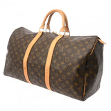 LOUIS VUITTON ルイヴィトン モノグラム キーポル 50 ブラウン M41426 ユニセックス モノグラムキャンバス ボストンバッグ Bランク 中古 銀蔵