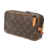 LOUIS VUITTON ルイヴィトン モノグラム マルリー バンドリエール ブラウン M51828 レディース モノグラムキャンバス ショルダーバッグ Bランク 中古 銀蔵