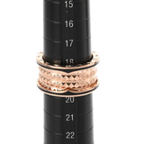 BVLGARI ブルガリ B-ZERO1 ロック #60 20号 メンズ K18ピンクゴールド PG リング・指輪 Aランク 中古 銀蔵