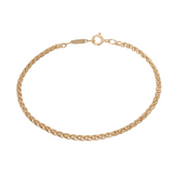 TIFFANY&Co. ティファニー レディース K18イエローゴールド YG ブレスレット Aランク 中古 銀蔵