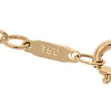 TIFFANY&Co. ティファニー レディース K18イエローゴールド YG ブレスレット Aランク 中古 銀蔵