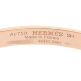 HERMES エルメス コリエドシアン バングル PM PG レディース K18ピンクゴールド PG ブレスレット Aランク 中古 銀蔵